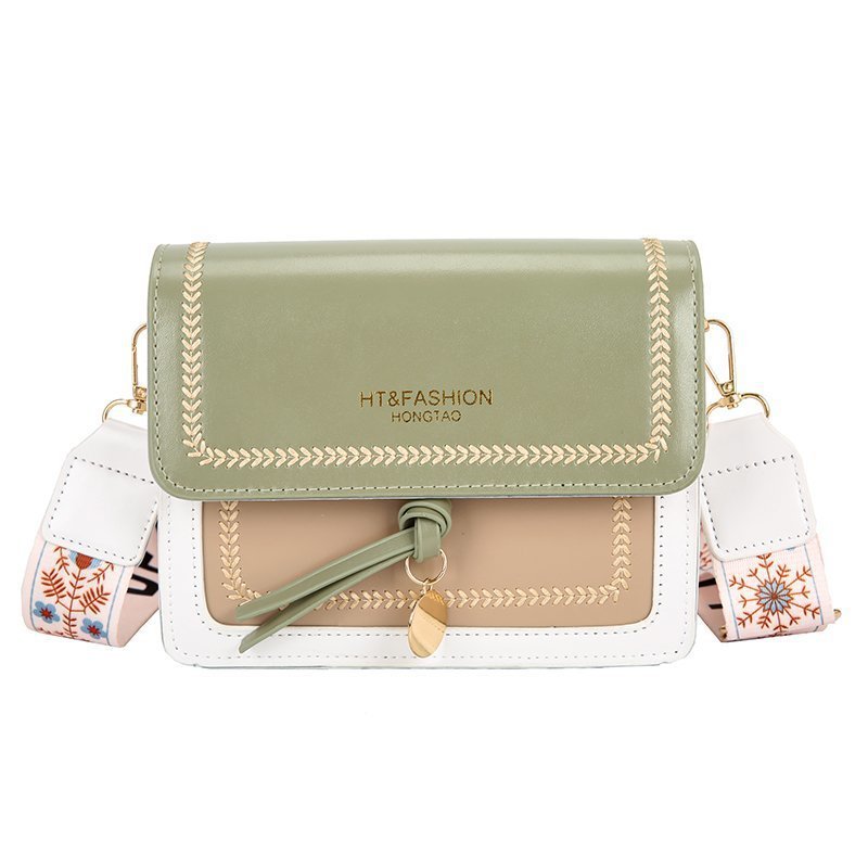 The New Fashion Hit Color Crossbody Small Square Bag