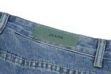 Washed Loose Wide-leg Jeans For Men And Women