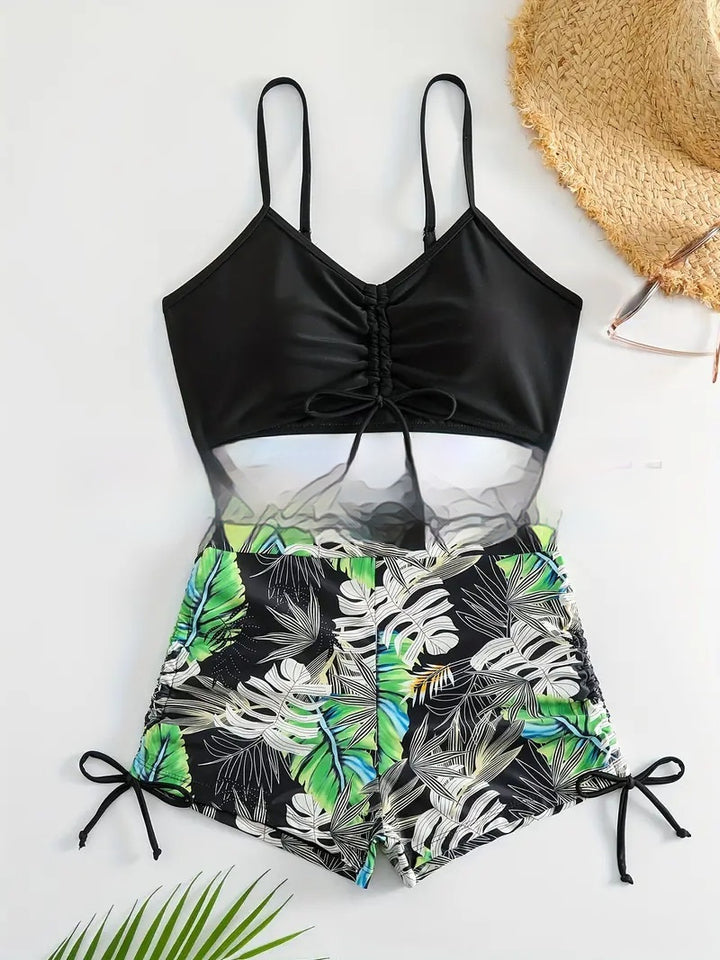 European And American Split Two-piece Suit Bikini