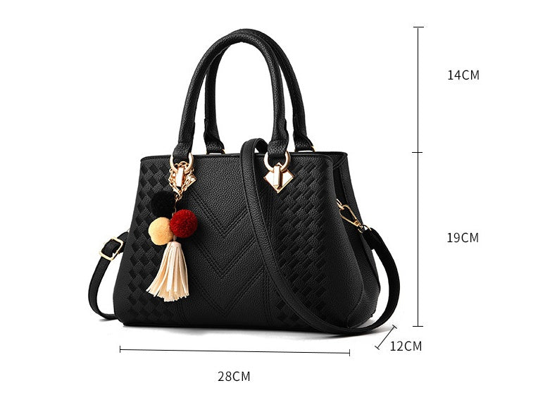 Women's Handbag Fashion Middle-aged Shoulder Messenger Bag