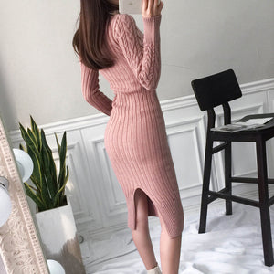 Women's Slim-fit Hip-wrapped Temperament Dress