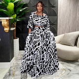 Women's Fashion Personality Two-piece Large Skirt