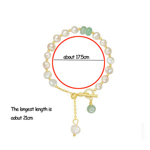 Women Irregular Freshwater Pearl Adjustable Bracelet