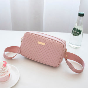 Women's Fashion Casual Wave Pattern Shoulder Bag