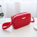 Women's Fashion Casual Wave Pattern Shoulder Bag