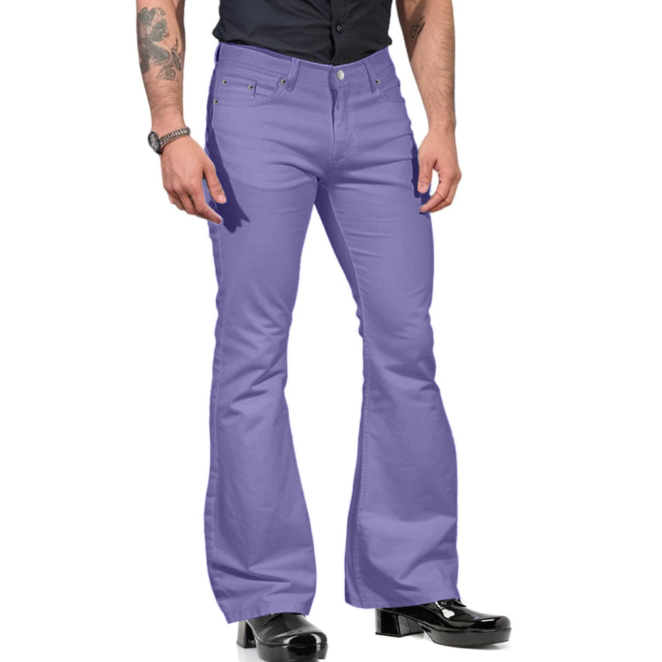 Men's Casual Foreign Trade Bell-bottom Pants